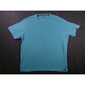 Eddie Bauer Shirt Men Extra Large Blue Short Sleeve Legend Wash Basic Everyday